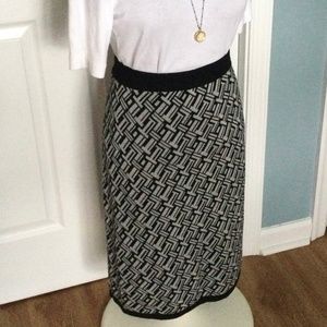 RETROLOGY Pull On Pencil Skirt M